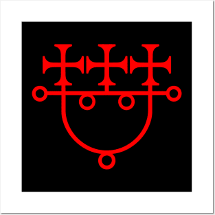 Seal of Sitri or Sigil of Sitri. Bitru or Sytry Posters and Art